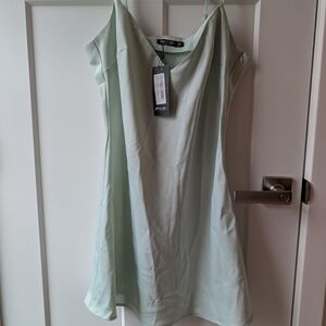 Nasty Gal Pale Mint Cami Dress